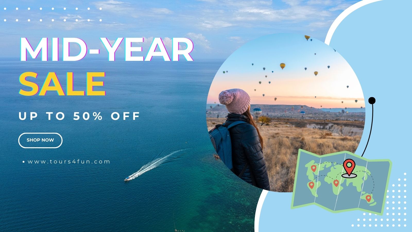 Tours4fun Mid-Year Sale 2024: Up to 50% Off Travel Deals